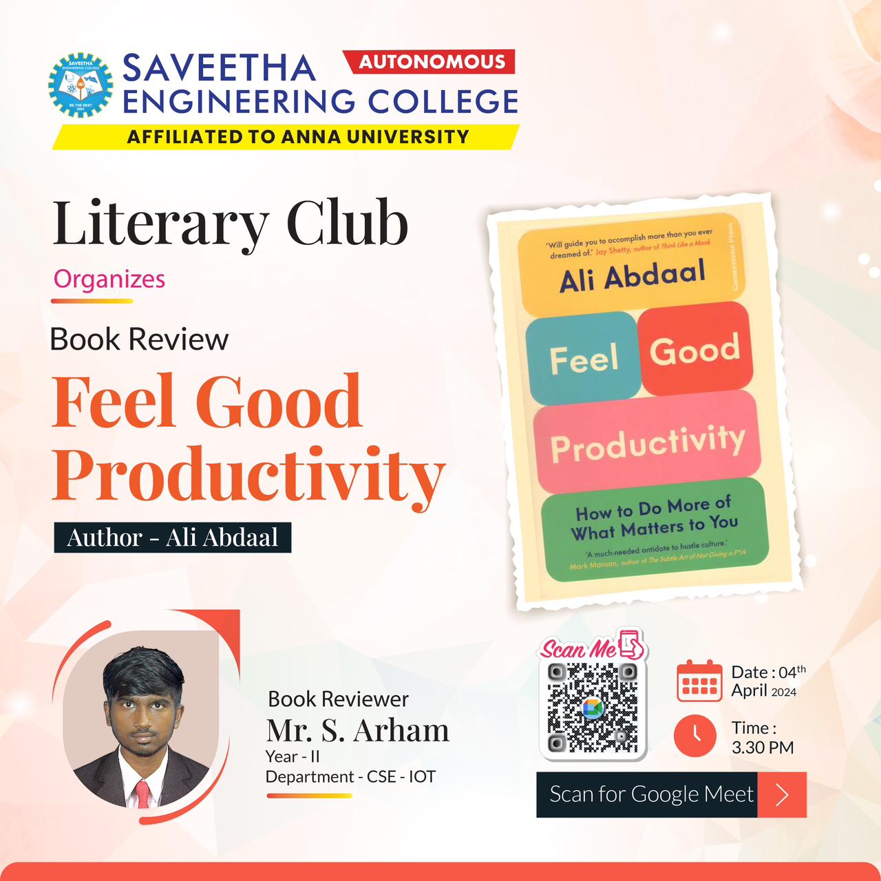 Literarty Club hosts Book Review